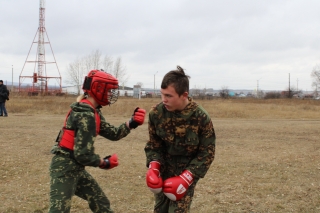 Военизированная эстафета среди юнармейцев Гурьевского муниципального округа 